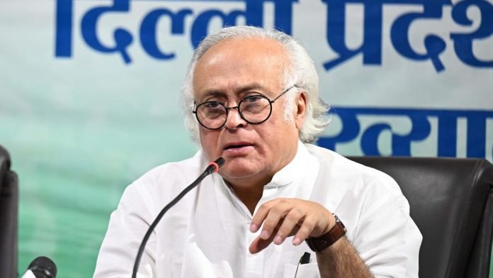 Jairam-Ramesh-29-696x392 Congress party leaders addressing media on allegations against Adani Group